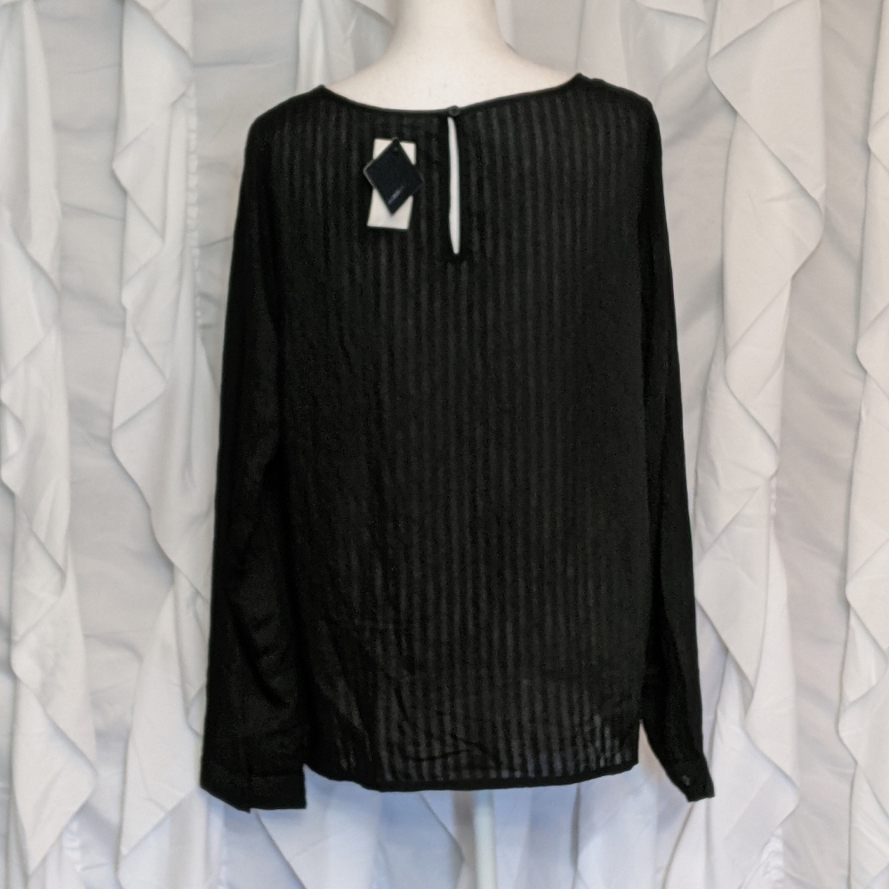 Halogen pleated blouse - Picture 7 of 10